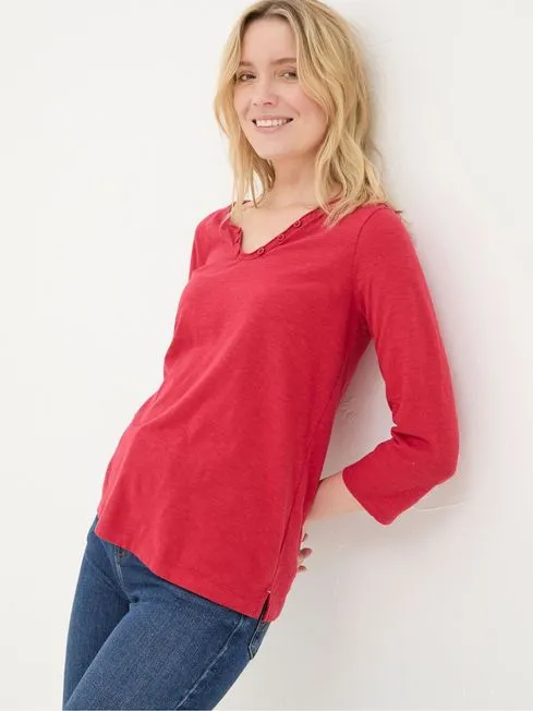 Women Fatface Tops and TShirts Red Porter TShirt