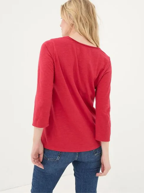 Women Fatface Tops and TShirts Red Porter TShirt