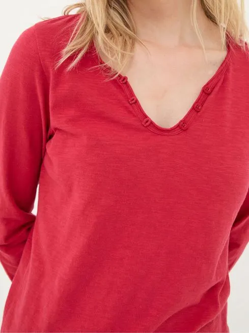 Women Fatface Tops and TShirts Red Porter TShirt