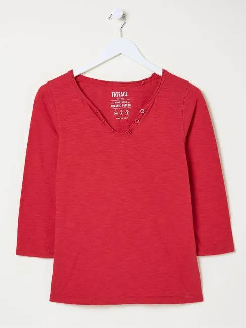Women Fatface Tops and TShirts Red Porter TShirt