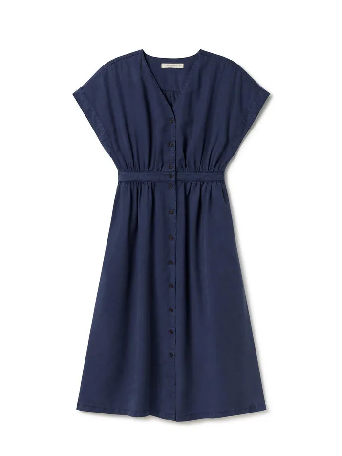 Women Folegandros 8211 Ultramarine Blue TWOTHIRDS Dresses