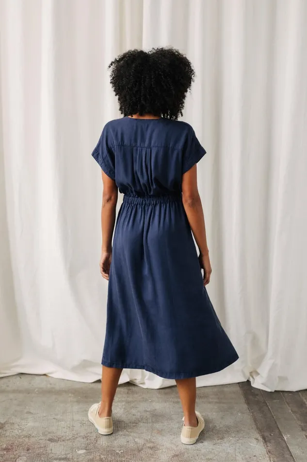 Women Folegandros 8211 Ultramarine Blue TWOTHIRDS Dresses