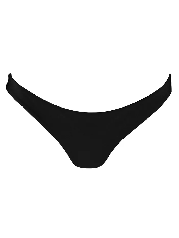 Women Form And Fold 8211 The Staple Bottom In Black The UNDONE Swimwear