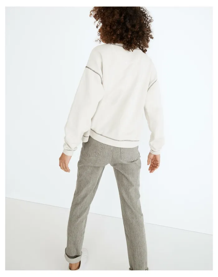 Women Good Days Resourced Cotton Swing Sweatshirt Form Grey Madewell Sweatshirts and Sweatpants Women Good Days Resourced Cotton Swing Sweatshirt Form Grey Madewell Sweatshirts and Sweatpants