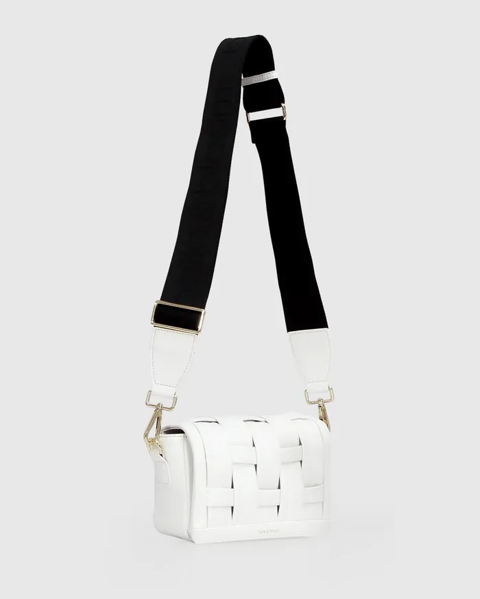 Women Handbags Belle and Bloom Bad Romance Crossbody Bag 8211 White