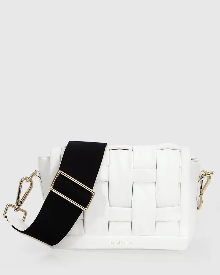 Women Handbags Belle and Bloom Bad Romance Crossbody Bag 8211 White