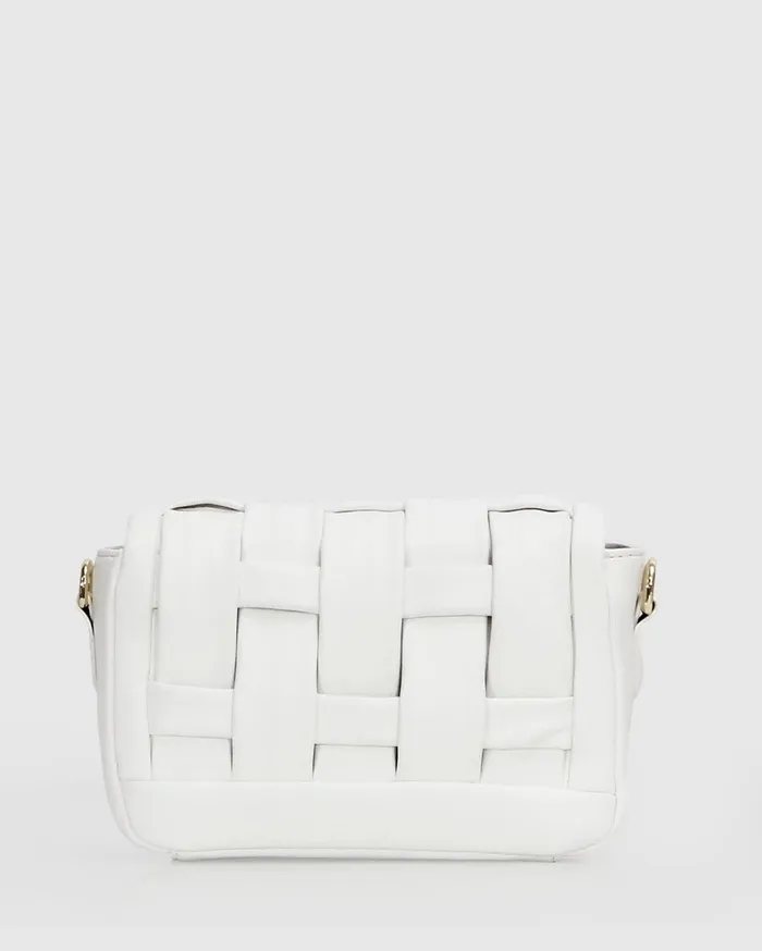 Women Handbags Belle and Bloom Bad Romance Crossbody Bag 8211 White