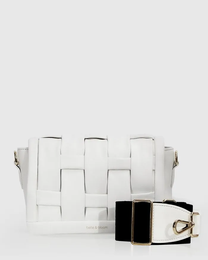 Women Handbags Belle and Bloom Bad Romance Crossbody Bag 8211 White