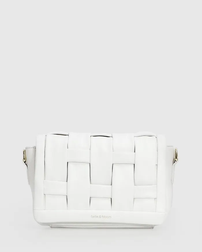 Women Handbags Belle and Bloom Bad Romance Crossbody Bag 8211 White