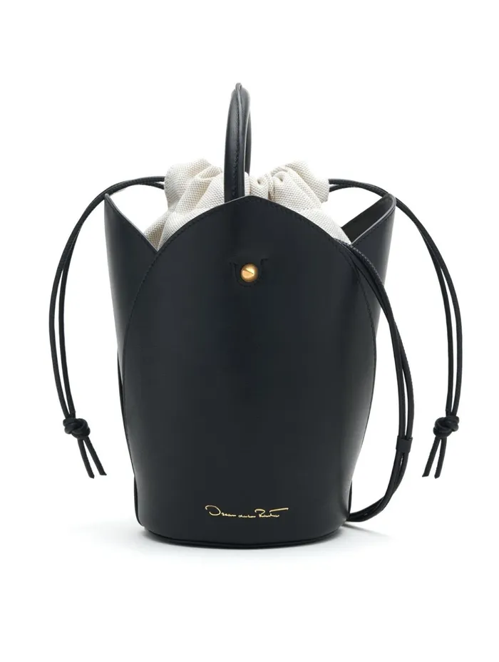 Women Handbags Oscar De La Renta Tulipan Top Handle Bag Black Women Handbags Oscar De La Renta Tulipan Top Handle Bag Black