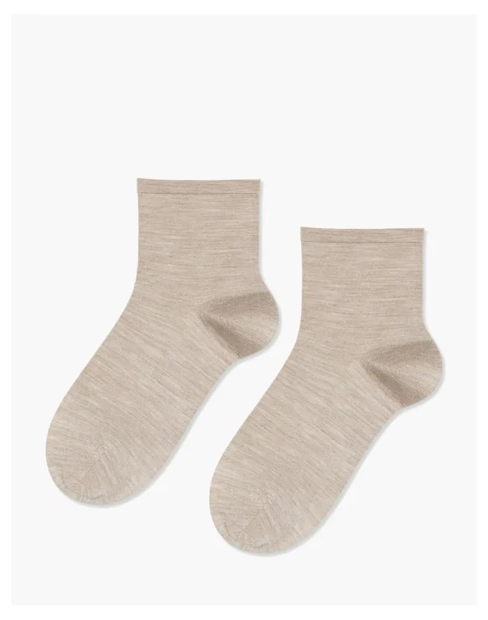 Women Hansel From Basel Two Pack Silk Kinu Short Socks Oatmeal Madewell Socks Women Hansel From Basel Two Pack Silk Kinu Short Socks Oatmeal Madewell Socks