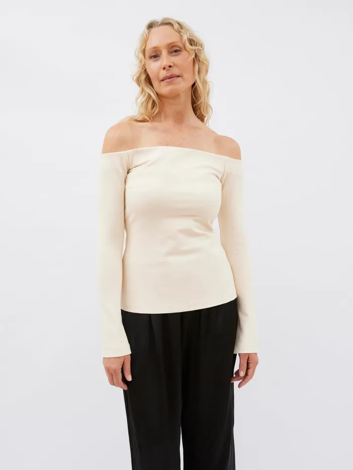 Women Harris Tapper 8211 Boah Top In Cream The UNDONE Tops