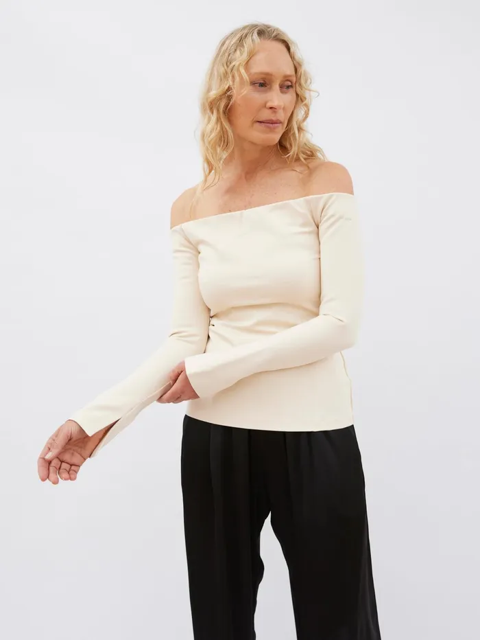 Women Harris Tapper 8211 Boah Top In Cream The UNDONE Tops