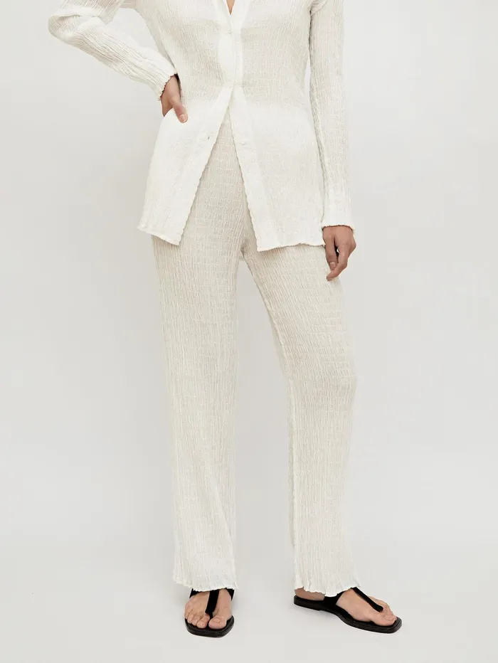 Women Hyde and Stone 8211 Lottie Pant In White The UNDONE Pants