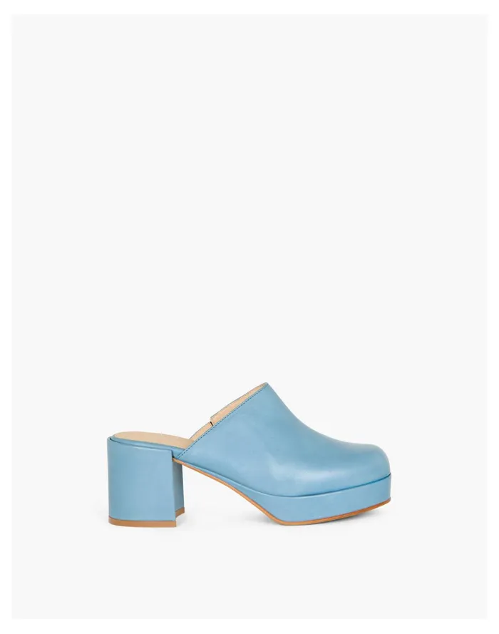 Women Intentionally Blank FACTS Clog Blue Madewell Heels Women Intentionally Blank FACTS Clog Blue Madewell Heels