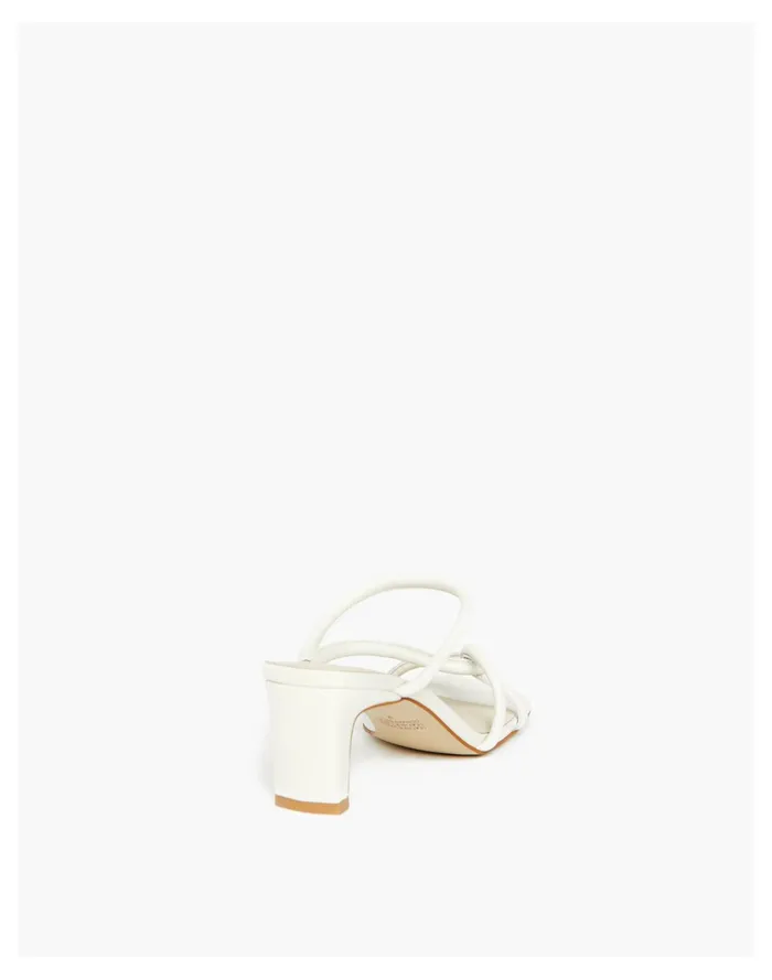 Women INTENTIONALLY BLANK Willow Sandals Cream Madewell Heels Women INTENTIONALLY BLANK Willow Sandals Cream Madewell Heels