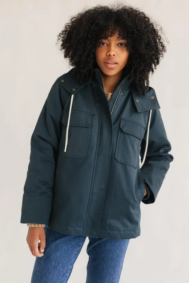 Women Jackets Women 8211 Disko 8211 Blue Orion TWOTHIRDS Jackets