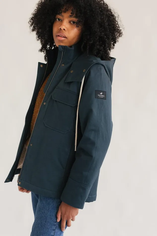 Women Jackets Women 8211 Disko 8211 Blue Orion TWOTHIRDS Jackets
