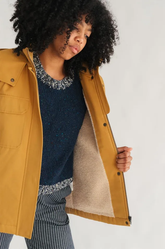 Women Jackets Women 8211 Disko 8211 Mustard TWOTHIRDS Jackets