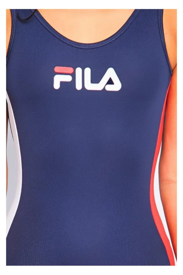 Women Jackie Blue Bodysuit Fila 687103 Brentiny Paris Bodies
