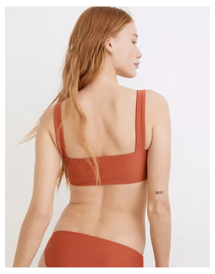 Women Jade Swim Coast Bikini Top Terracotta Madewell Swim Women Jade Swim Coast Bikini Top Terracotta Madewell Swim