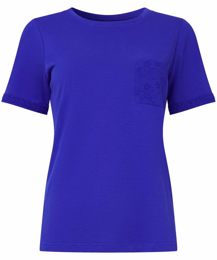 Women Joe Browns All In The Details Tee Whitebluecoral Women Joe Browns All In The Details Tee Whitebluecoral