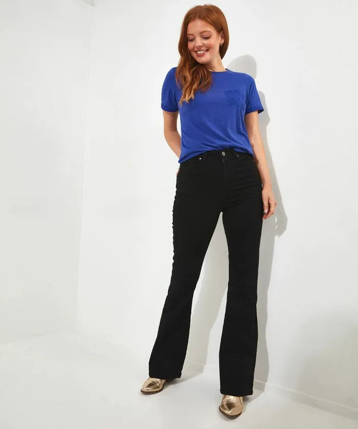 Women Joe Browns All In The Details Tee Whitebluecoral Women Joe Browns All In The Details Tee Whitebluecoral