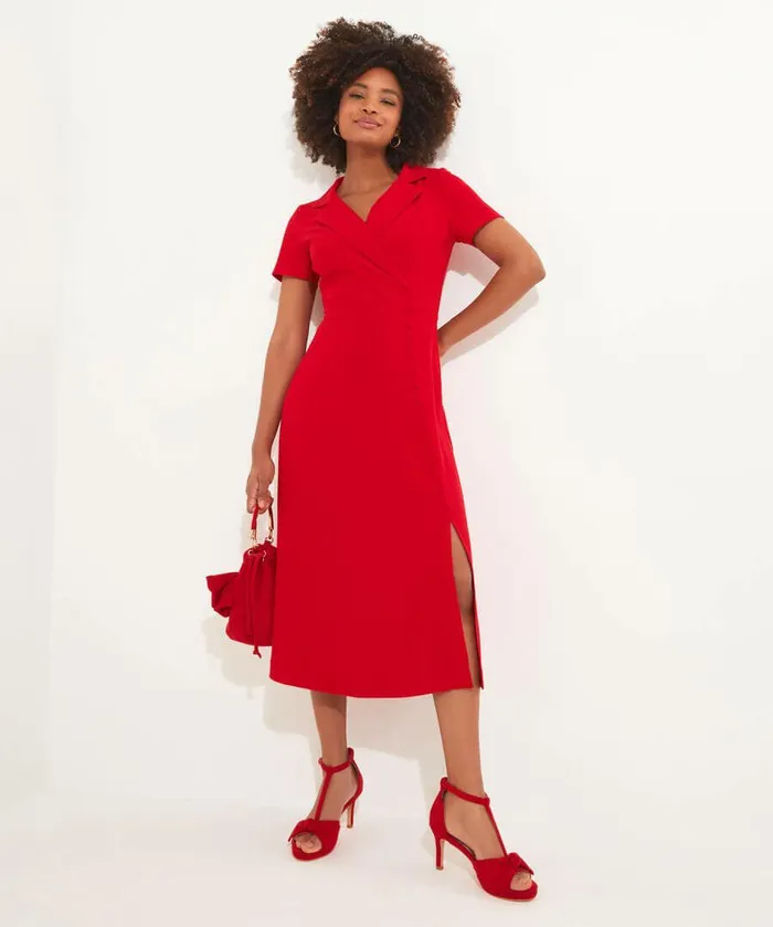 Women Joe Browns Amelie Vintage Dress Red Women Joe Browns Amelie Vintage Dress Red