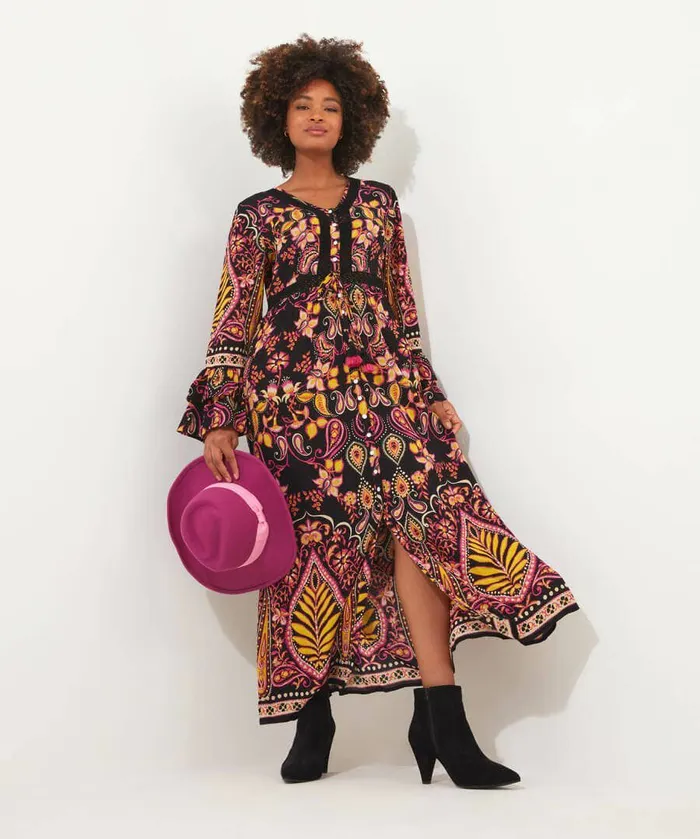 Women Joe Browns Azalea Boho Dress Multi Women Joe Browns Azalea Boho Dress Multi