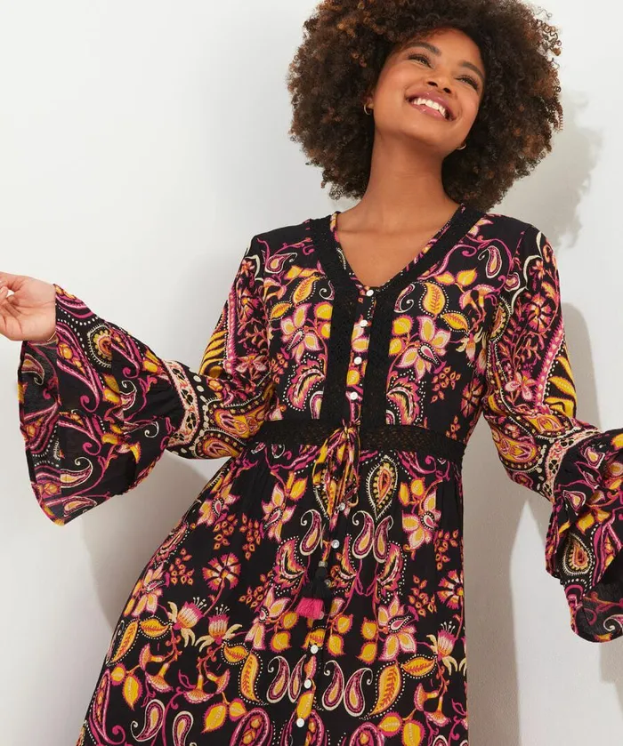 Women Joe Browns Azalea Boho Dress Multi Women Joe Browns Azalea Boho Dress Multi