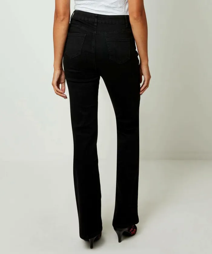 Women Joe Browns Black Bootcut Jeans Black Women Joe Browns Black Bootcut Jeans Black