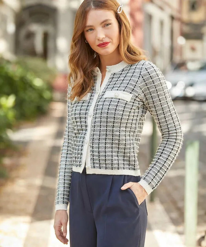 Women Joe Browns Enchanting Elise Cardigan Mono Women Joe Browns Enchanting Elise Cardigan Mono