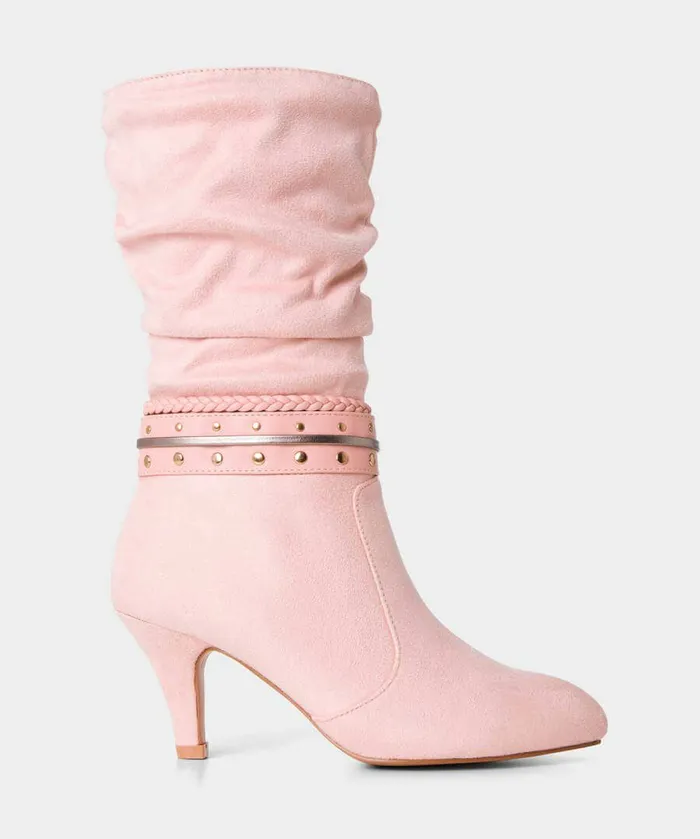 Women Joe Browns Forever Sunset Slouch Boots Pink