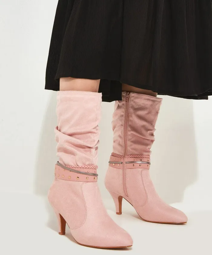 Women Joe Browns Forever Sunset Slouch Boots Pink Women Joe Browns Forever Sunset Slouch Boots Pink