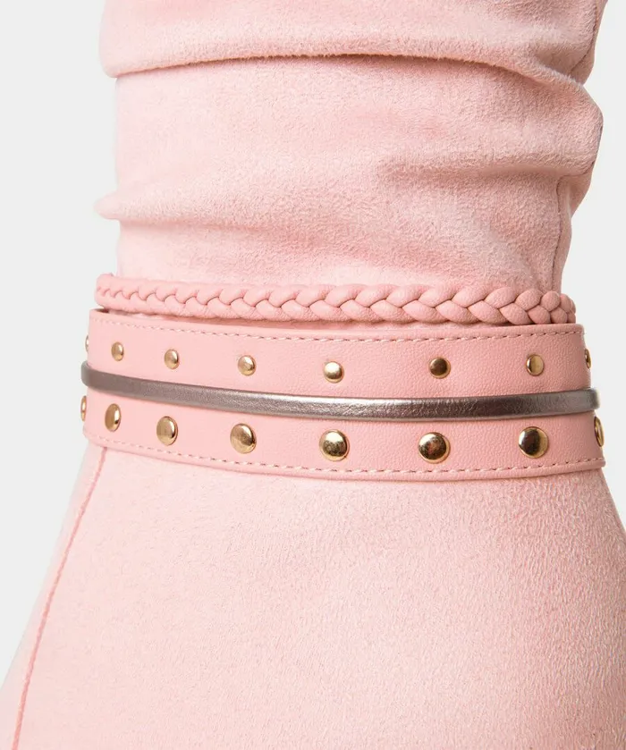 Women Joe Browns Forever Sunset Slouch Boots Pink Women Joe Browns Forever Sunset Slouch Boots Pink