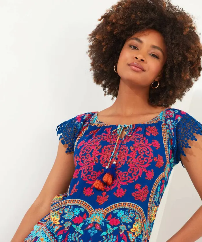 Women Joe Browns Remarkable Boho Top Multi Women Joe Browns Remarkable Boho Top Multi