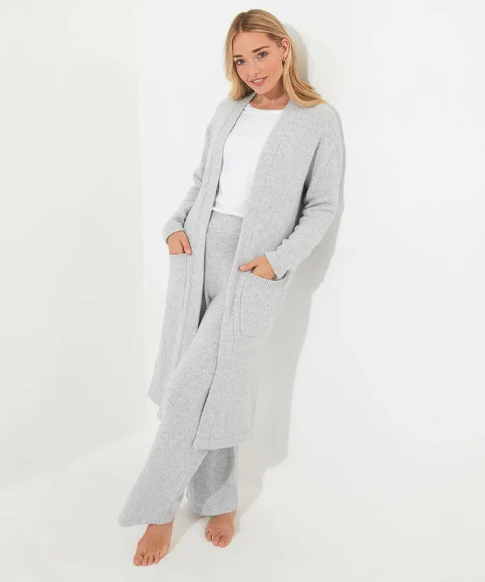 Women Joe Browns Sloe Joes Longline Cardigan Grey