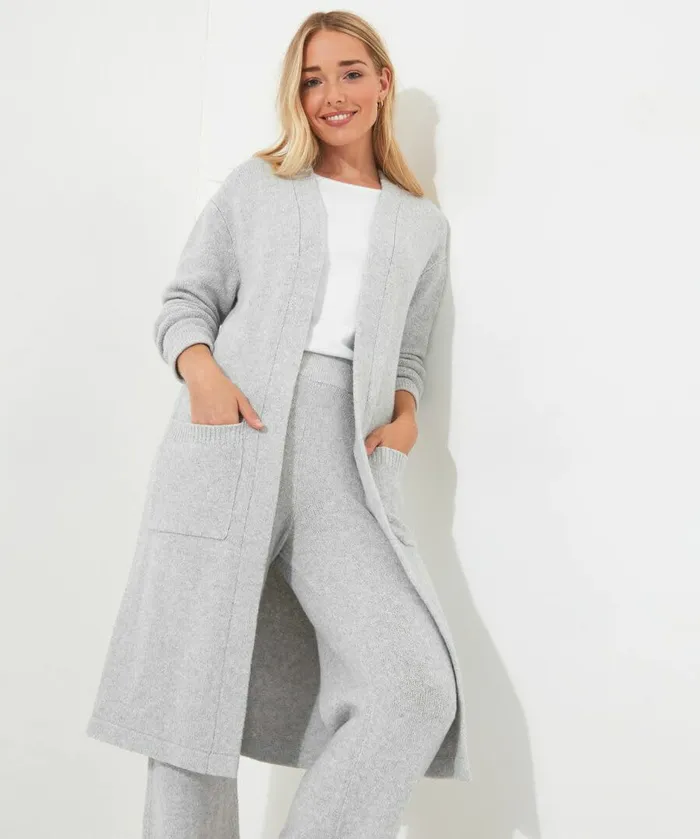 Women Joe Browns Sloe Joes Longline Cardigan Grey Women Joe Browns Sloe Joes Longline Cardigan Grey