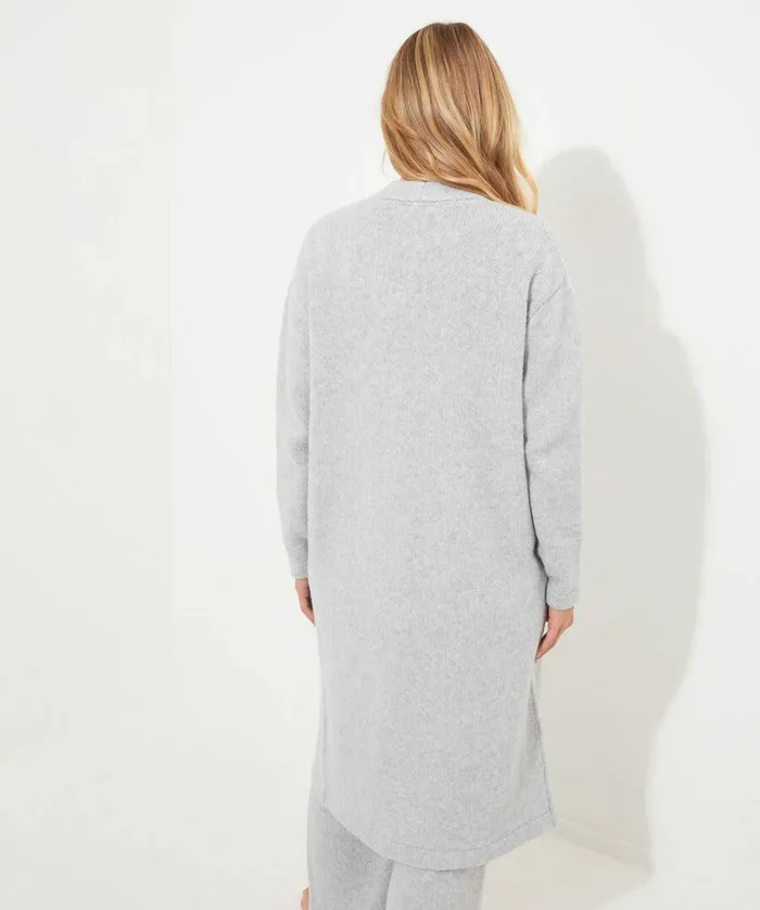 Women Joe Browns Sloe Joes Longline Cardigan Grey Women Joe Browns Sloe Joes Longline Cardigan Grey