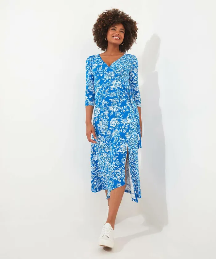 Women Joe Browns Wonderful Wrap Jersey Dress Blue