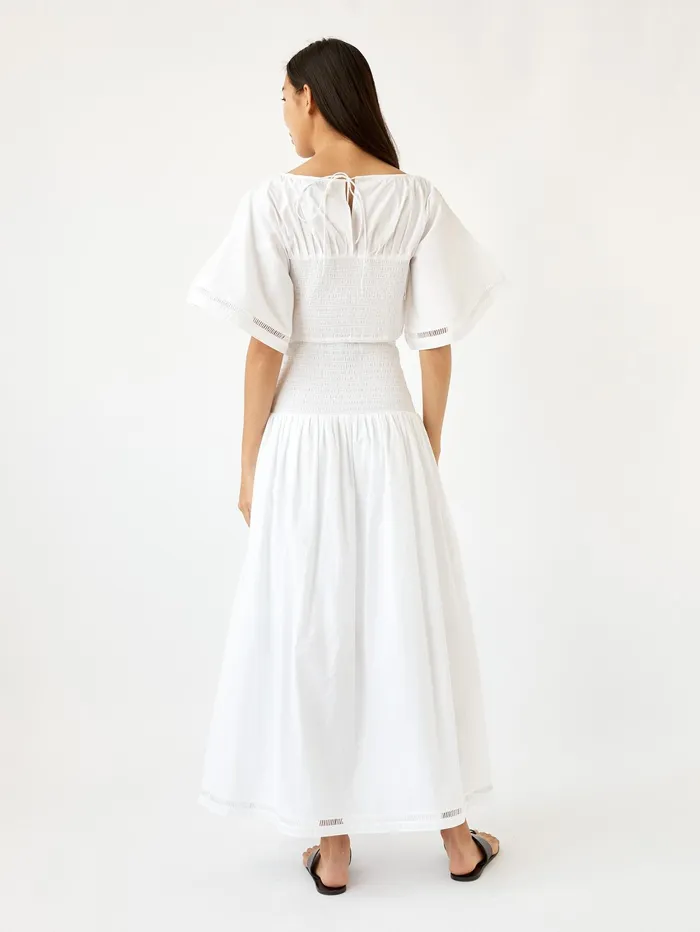 Women Joslin 8211 Jillian Cotton Top In Optical White The UNDONE Tops