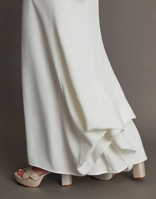 Women Kate Pearl Trim Bridal Dress Ivory Monsoon Dresses