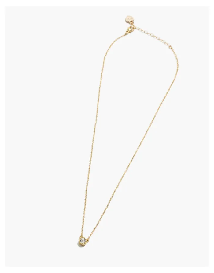 Women Katie Dean Jewelry Birthstone Necklace April Madewell Necklaces Women Katie Dean Jewelry Birthstone Necklace April Madewell Necklaces