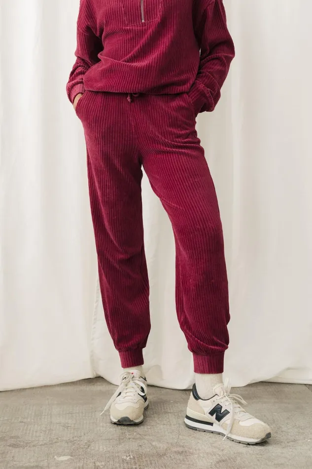 Women Keel 8211 Dark Cranberry TWOTHIRDS Loungewear