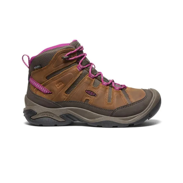 Women KEEN Boots Circadia Waterproof Boot SyrupBoysenberry