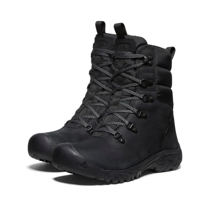 Women KEEN Boots Greta Boot Waterproof Black Leather Performance Boot Women KEEN Boots Greta Boot Waterproof Black Leather Performance Boot