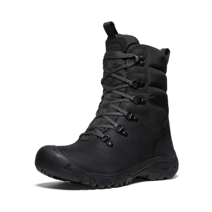 Women KEEN Boots Greta Boot Waterproof Black Leather Performance Boot Women KEEN Boots Greta Boot Waterproof Black Leather Performance Boot
