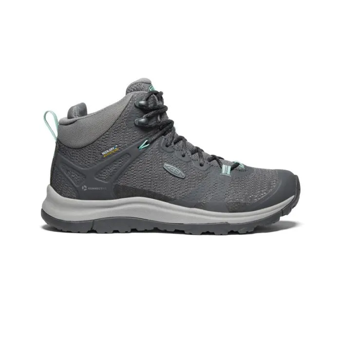 Women KEEN Boots Grey Hiking Boots 8211 Terradora II Mid WP