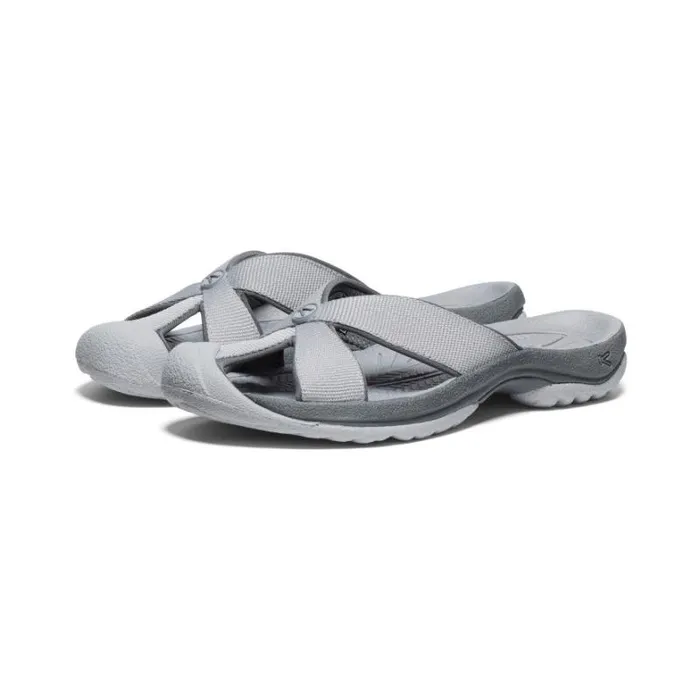 Women KEEN Casual Bali AlloySteel Grey Leather FlipFlop Women KEEN Casual Bali AlloySteel Grey Leather FlipFlop