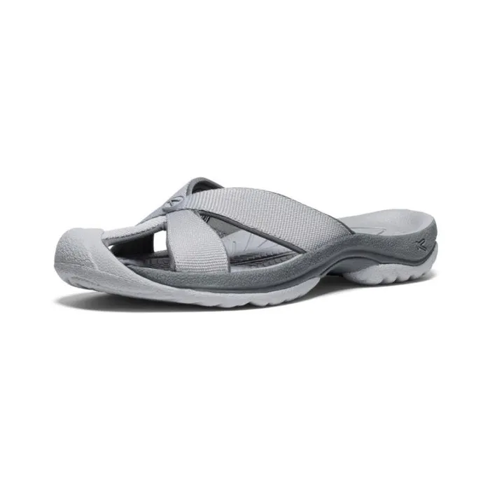 Women KEEN Casual Bali AlloySteel Grey Leather FlipFlop Women KEEN Casual Bali AlloySteel Grey Leather FlipFlop